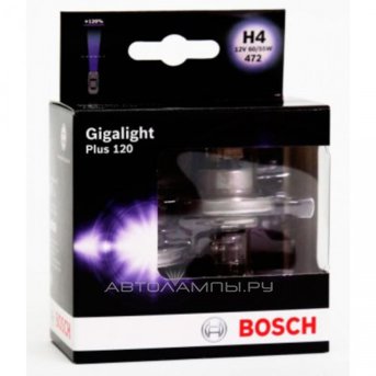 Bosch H4 Gigalight Plus 120